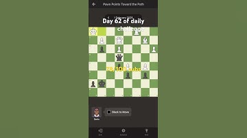 Day 62 of daily challenge #playchess #chessnotcheckers #games #chessandcheckers #chesscom