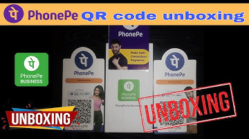 phonepe QR code unboxing. phonepe merchant QR code unboxing. phonepe business QR code unboxing.