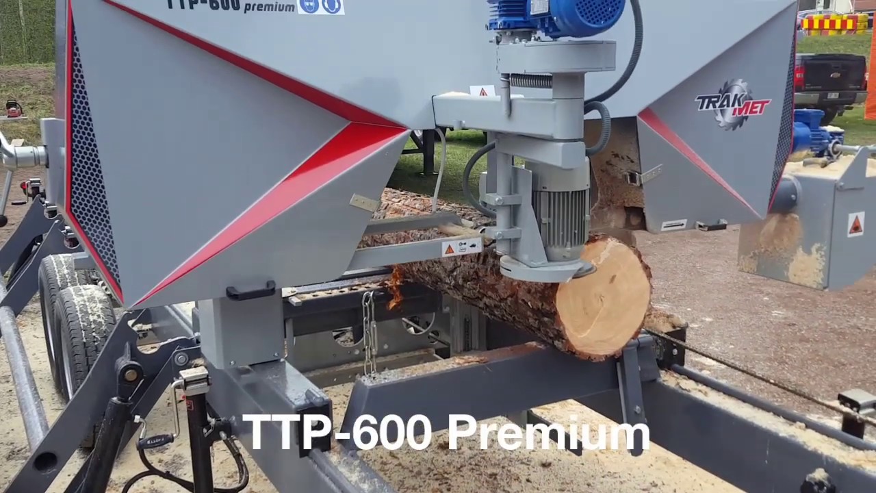 Trak-Met Bandsågverk TTP-600 Premium | Sågverk för legosågning
