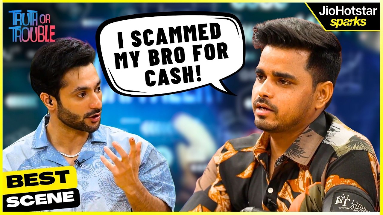 I SCAMMED My Bro for CASH! Harsh Beniwal STUNNED | Ep. 6 | Truth or Trouble | JioHotstar Sparks