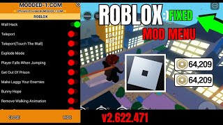 N1 🔥 Roblox Mod Apk v2.622.471 Update: Mega Mod Menu & Unlimited Robux 🔥💯