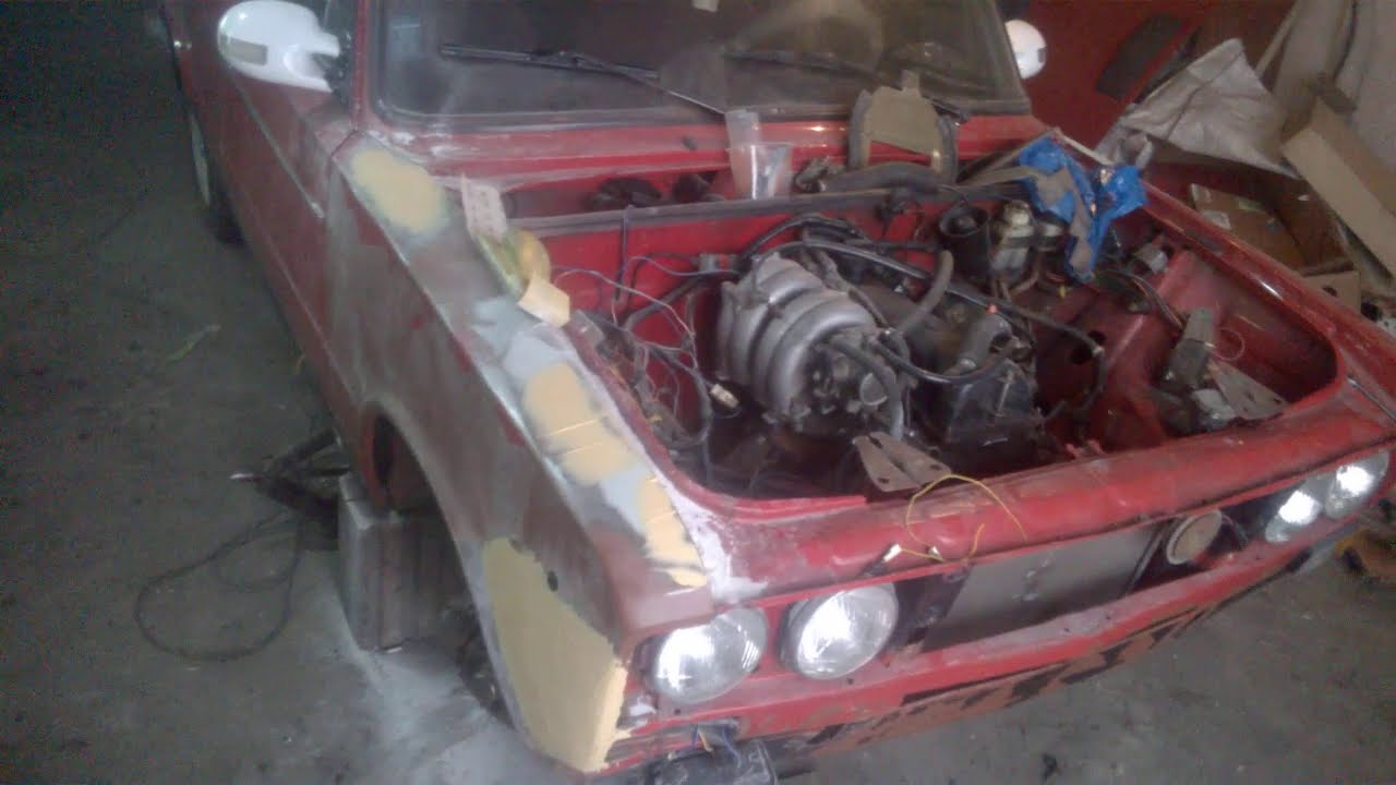 Ваз 2106 Кузовные работы - YouTube