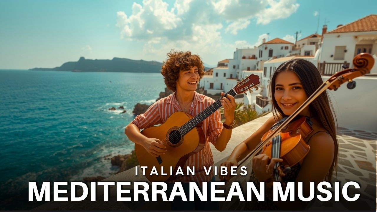 Beautiful Mediterranean Relaxing Music - Peaceful Soothing Italian Instrumental for a Peaceful Day
