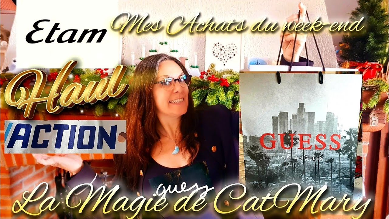 🛍🛍🛍 Mes Achats du week-end 🛍🛍🛍 HAUL ACTION #action #actionfrance #solde #guess #etam #achat