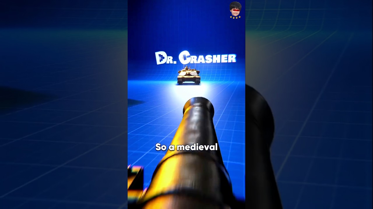 Tank VS Medieval Cannon🔥