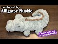 Lambs And Ivy Alligator Plushie -- Soft, sweet, and SAFE!
