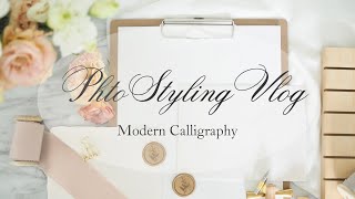 【Photo Styling Vlog】ご報告・モダンカリグラフィー・スタイリング
