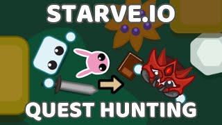 Doing Quests in Starve.io After Years