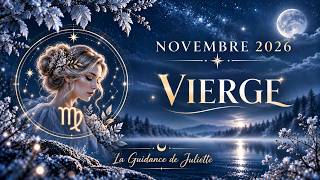 ♍ VIERGE ♍🍂 NOVEMBRE 2026 🍂✨ Vous mettez la barre très haut ✨