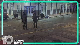 At least 10 people dead after car plows into crowd celebrating New Years in New Orleans