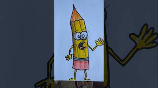 Funny Pencil face 😆 #shorts #youtubeshorts #art Funny Pencil face 😆 #shorts #youtubeshorts #art