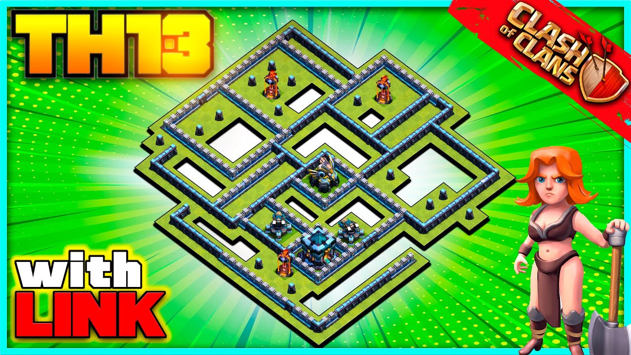 *SCARY* NEW BEST TH13 WAR BASE 2020 with Copy Link - Town Hall 13 Base Link - Clash of Clans