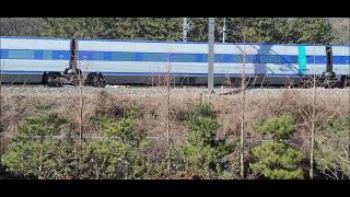 Korea train KTX (Korean Train Express)