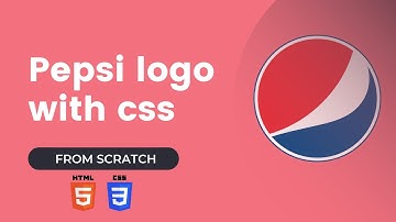 Pepsi Logo with Pure CSS & HTML
