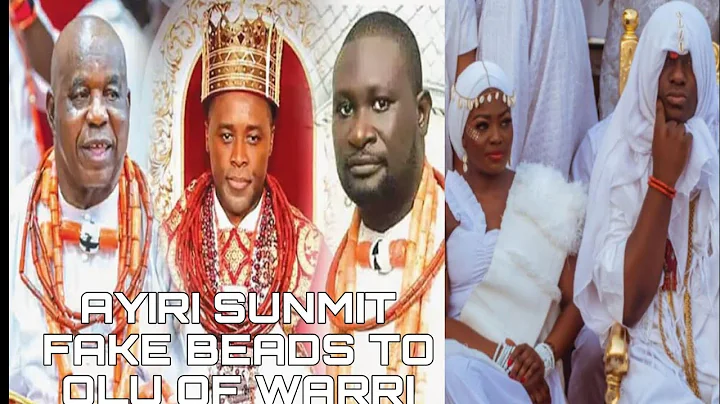 🛑I GAVE OLU OF WARRI FÀKE BEADS I REMAIN THE OLOGBOTSERE  AYIRI AMAMI FÍRÉ BÀCK AT OLU OF WÀRRI😱
