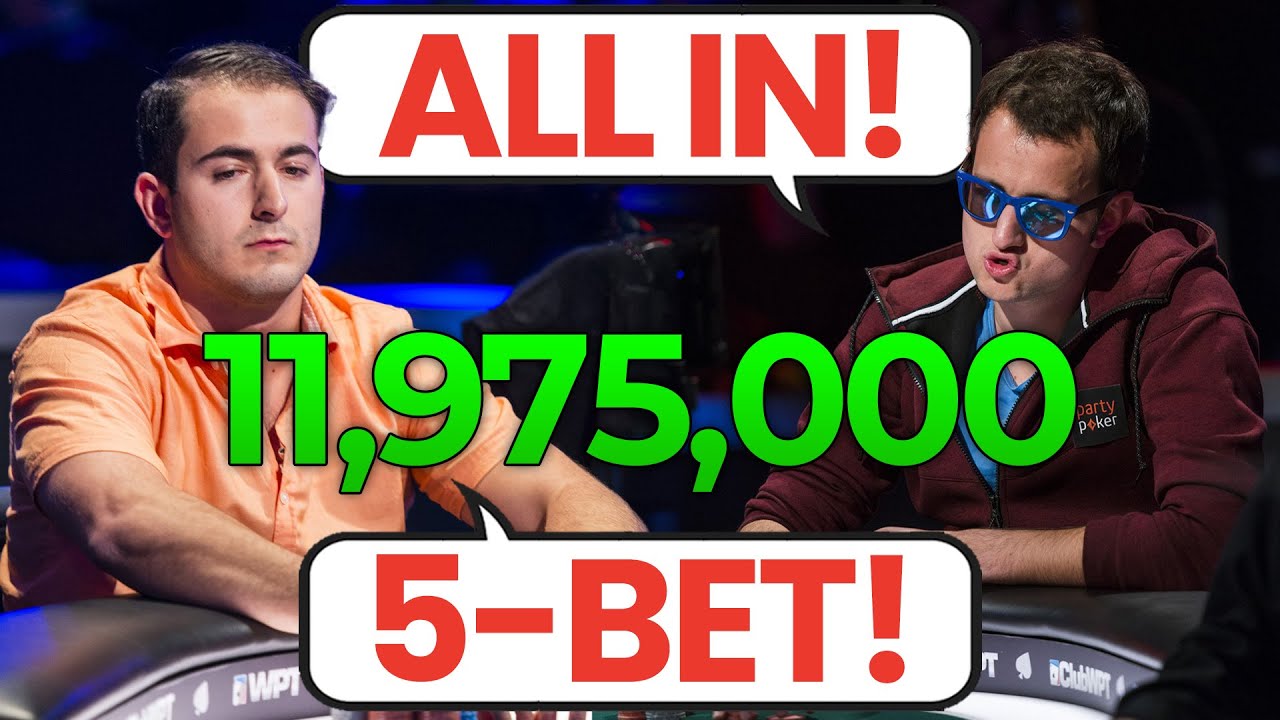 12,000,000 Pot at World Poker Tour Montreal Final Table YouTube