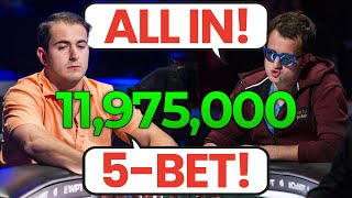12,000,000 Pot at World Poker Tour Montreal Final Table