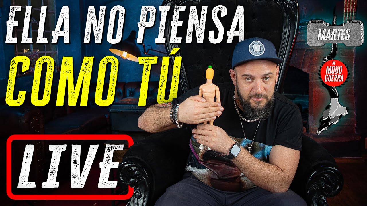 DIFERENCIAS entre hombres y mujeres - LIVE - Martes de Modo Guerra