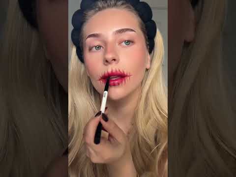 Last Minute Halloween Makeup Hack مكياج هالوين في دقيقة فقط 