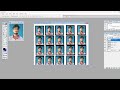 Photoshop record photo passport size action tools uses Photoshop me passport size photo kaise banay