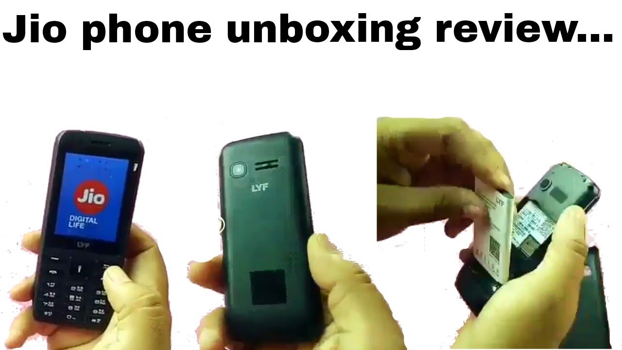 Jio 4G Volte Phone Unboxing Review hands on full review - YouTube