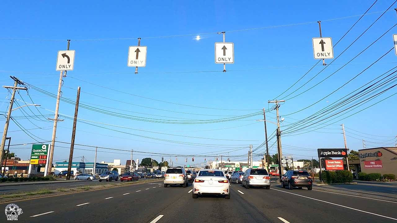 NYS DRIVE||4K||FROM EAST MEADOW TO FARMINGDALE||LONG ISLAND