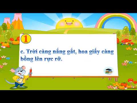 Tuần 24 - Luyện từ và câu - Bài: Nối các vế câu ghép bằng cặp từ hô ứng