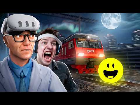 VR 24 ЧАСА ВЫЖИВАНИЯ с ВЕРИТИ на ПОЕЗДЕ в Garry's Mod