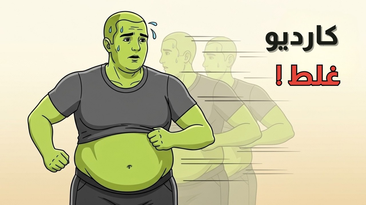 ليش وزنك ما ينزل رغم تمارين الكارديو؟