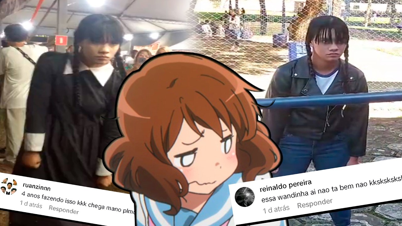 ESQUISITOS FINGINDO ser a WANDINHA me dão DOR FISICA!