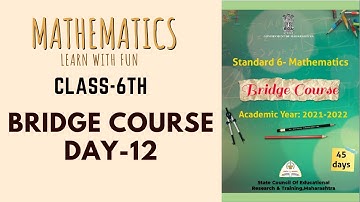 Class-6th | Mathematics | Bridge Course (Day-12) by M. V. Deshmukh Sir