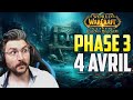 Wow sod  phase 3 le 4 avril 