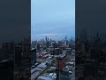 Chicago downtown skyline with skyscrapers and urban towers showing iconic American city landscape