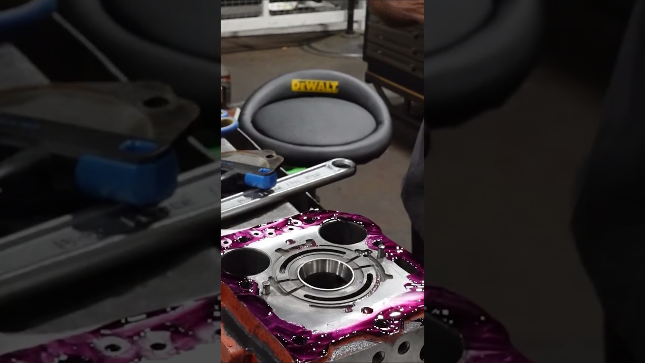 Sealing a Pump with Loctite Liquid Gasket (Linde HPV 55)