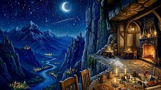 Stargazer’s Retreat | Fantasy Lofi • Medieval Ambience • D&D Relax Music for Study & Sleep