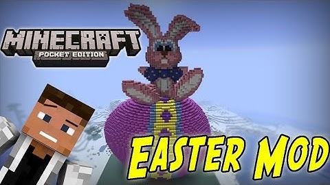 Minecraft PE: Mod Showcase - EASTER MOD! HAPPY EASTER!