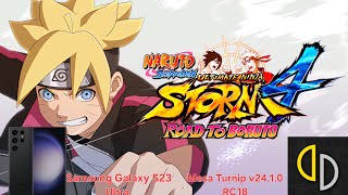 Naruto Storm 4 Road To Boruto Samsung Galaxy S23 Ultra Yuzu Android