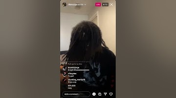 lifelessgarments previews new song ig live (09/23)