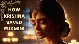 The Thrilling Love Story of Krishna and Rukmini: True Love and Bravery #hindu #mythology