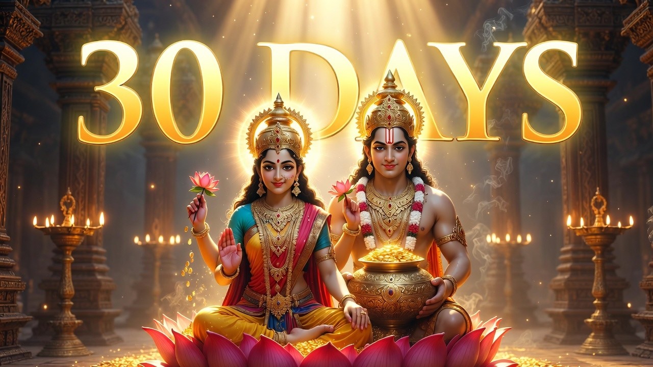 30 days. Listen Daily: Mahalakshmi Mantra to Attract Wealth, Luck & Miracles | Lakshmi Mata Blessing