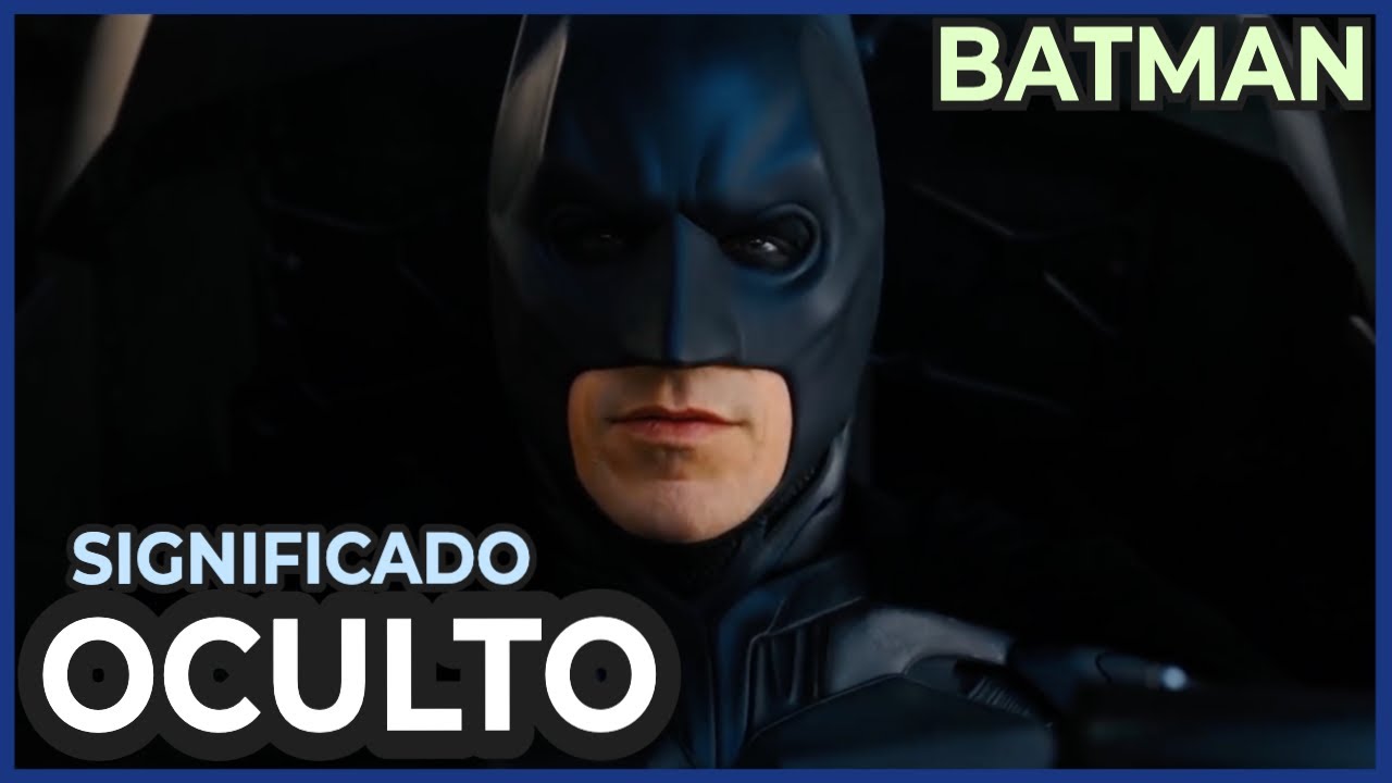 El Significado Oculto de Batman y su Relación con el Estoicismo ? - YouTube