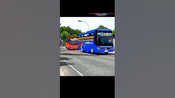 Bus simulator Indonesia With Ets2 BD traffic obb map mod #bussid
