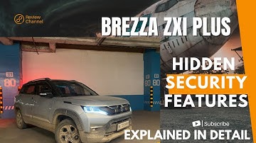 2022 Brezza Hidden Security Features ‼️Benefits of Security features?💯Things you need to know😨