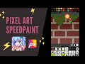 Pixel Art Speedpaint Timelapse, Brick Game Asset