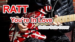 Ratt You're In Love Guitar Solo Cover