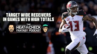 Daily Fantasy Football Strategy: Targeting Wide Receivers in Games with High Totals
