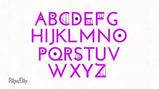 Easter Incorporated Uppercase Letters