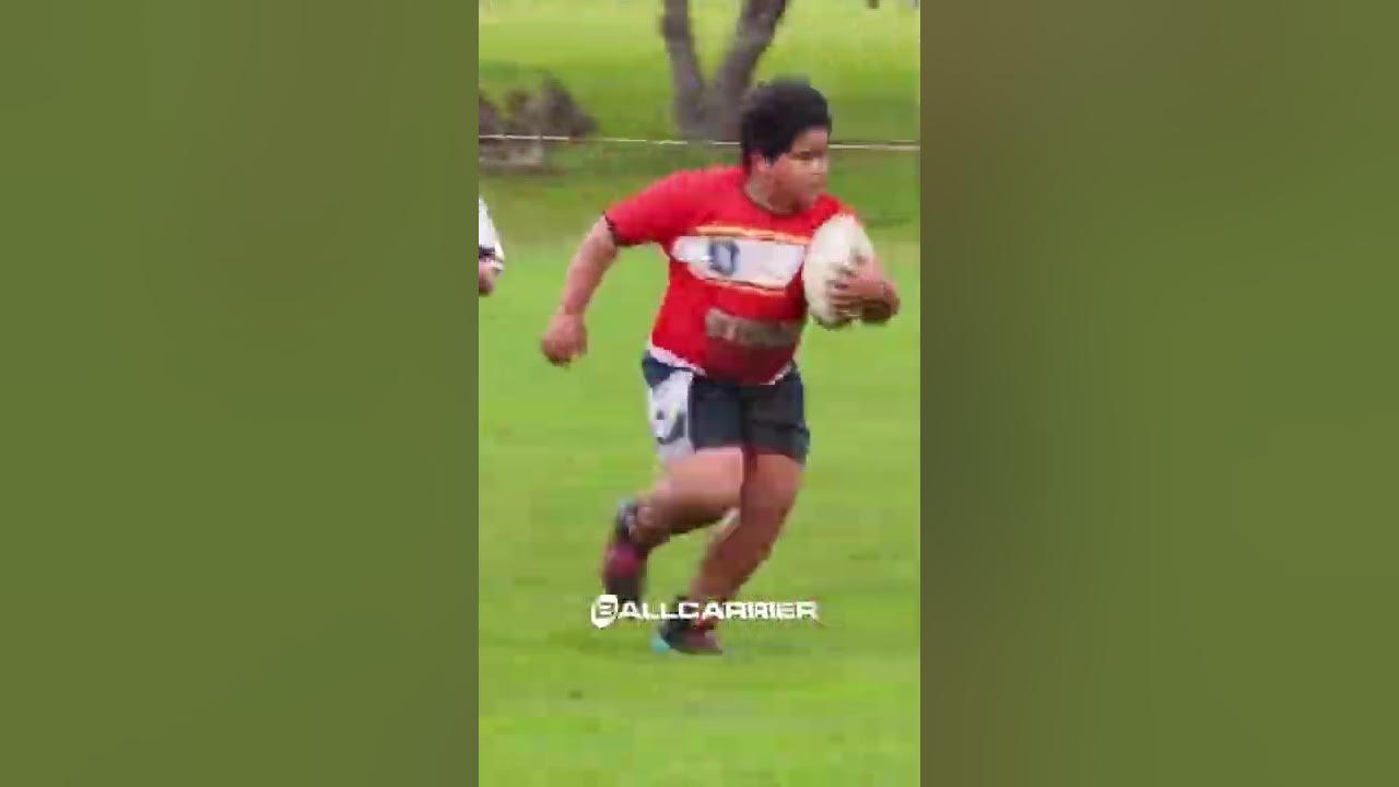 This Kid Destroyed A Whole Team 😱 - Rugby #shorts