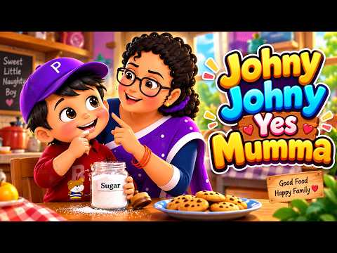 Johnny Johnny Yes Mumma 👶🍭 | Funny Kids Rhyme | Nursery Rhymes for Kids | Baby Songs | Riya Rhymes