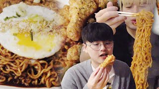 치킨과 라면으로 소문난 핫플 '장미맨숀' 메뉴 싹 시켜봤습니다!!